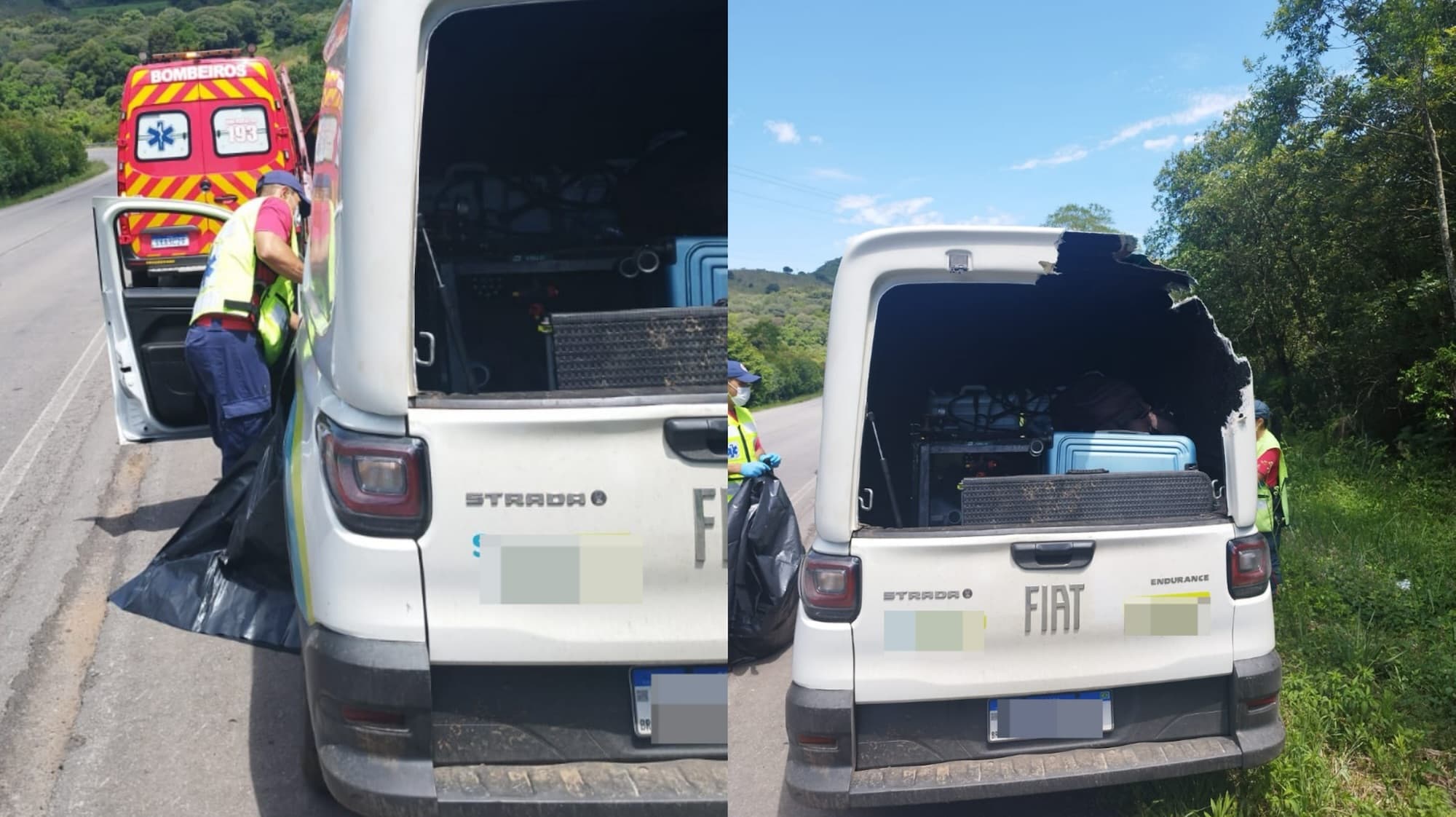 Mistério na BR-470: homem é encontrado morto dentro de carro