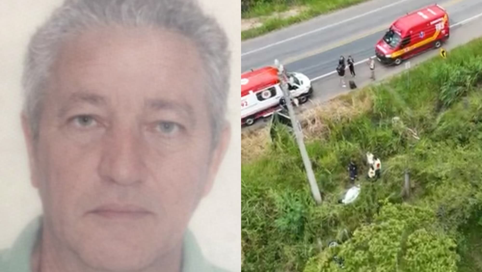 Motociclista morre após “passar reto” em curva na SC-410, no Vale do Rio Tijucas