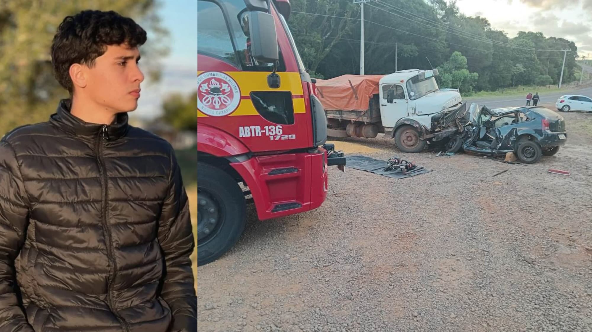 Jovem de 18 anos morre após cinco dias lutando pela vida depois de grave acidente na SC-480