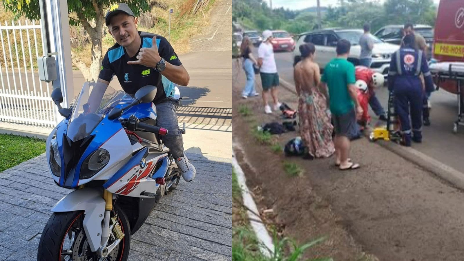 Motociclista morre após grave acidente com caminhão na SC-283