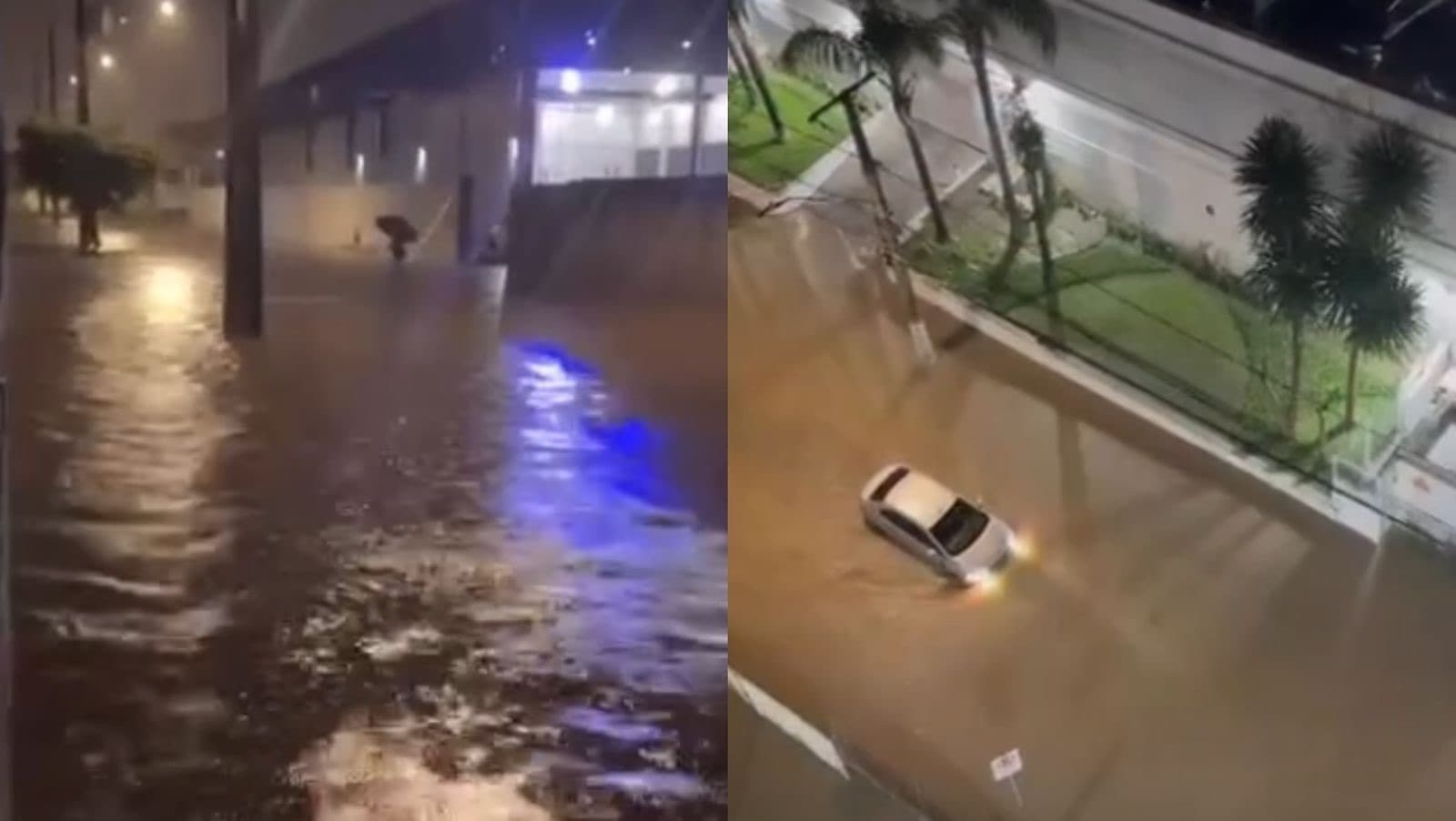 “Tudo se repete”: chuva causa alagamentos e moradores revivem caos na Grande Florianópolis