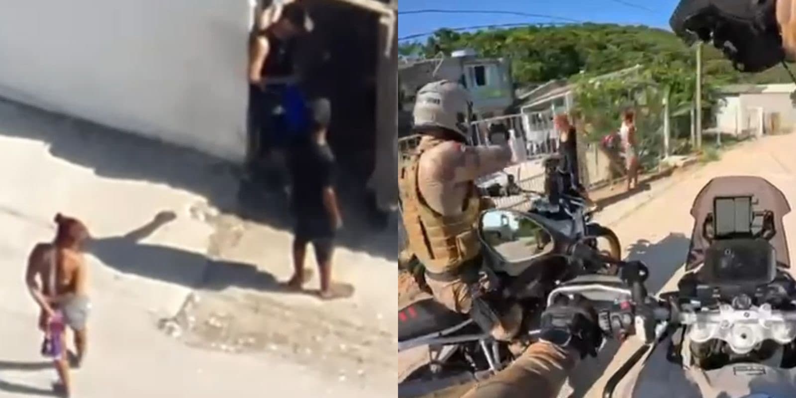 PMSC usa drone, flagra tráfico e prende dupla em área de invasão em Balneário Camboriú
