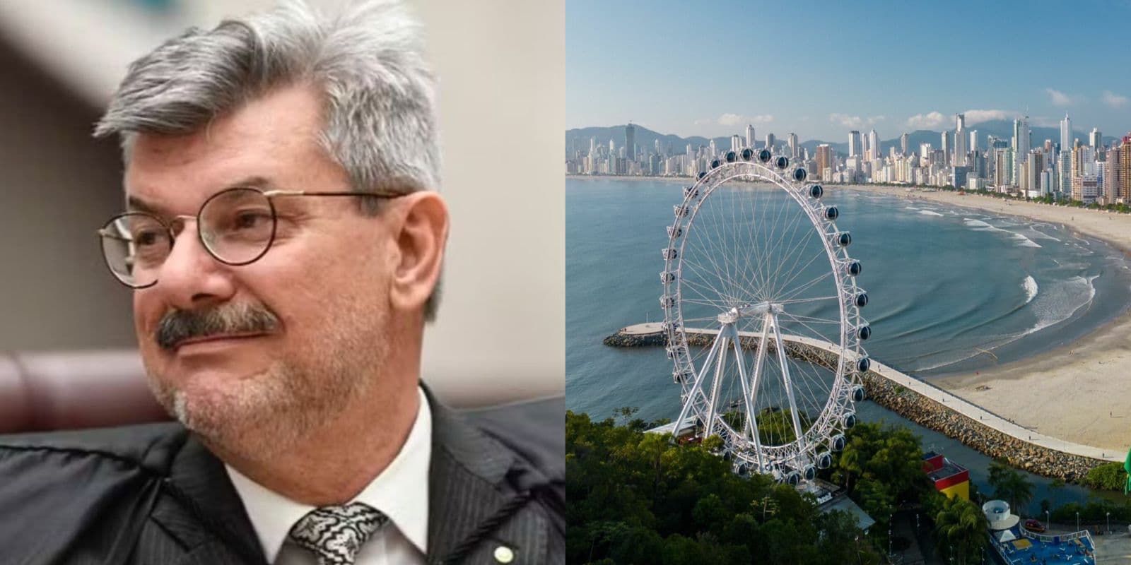 “Chamava ele de tio!”: Ministro do STJ é acusado de tentar agarrar jovem em Balneário Camboriú