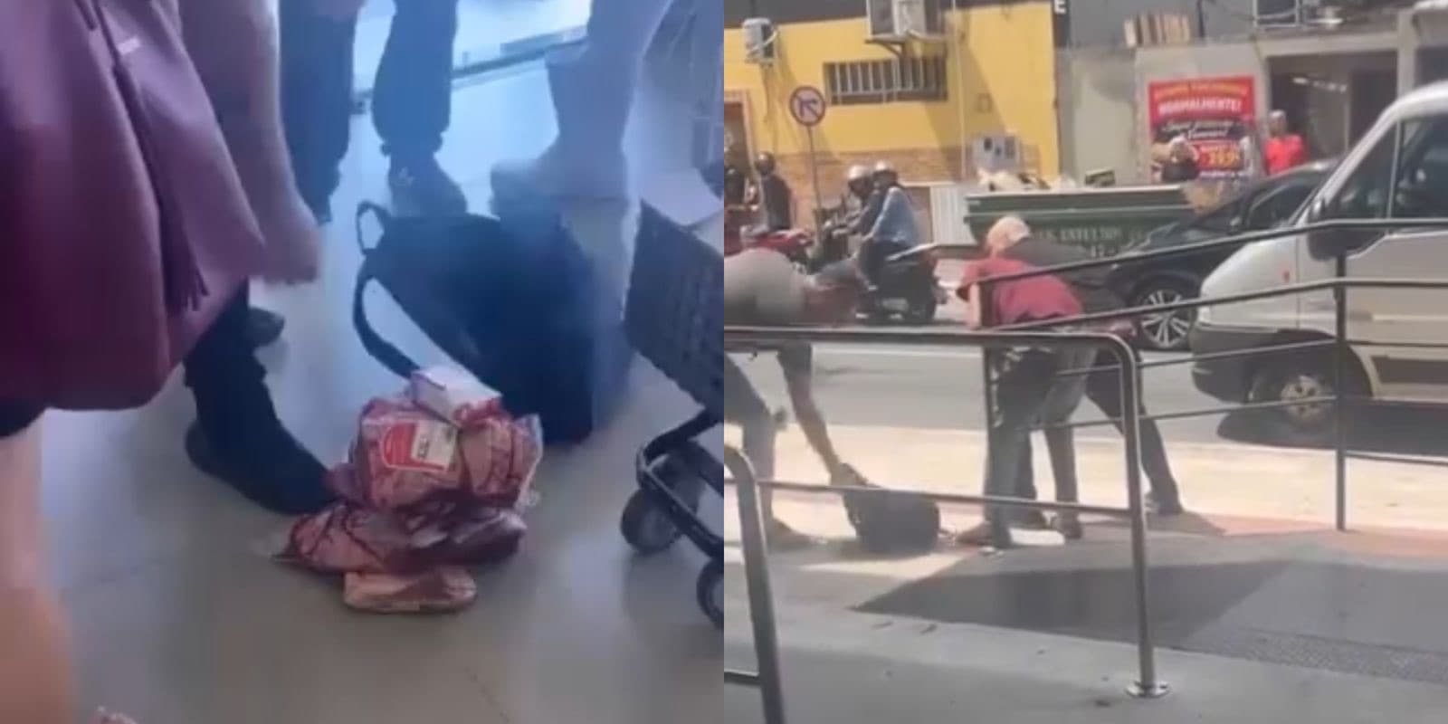 Homem tenta deixar mercado com peças de picanha escondidas na mochila em Balneário Camboriú