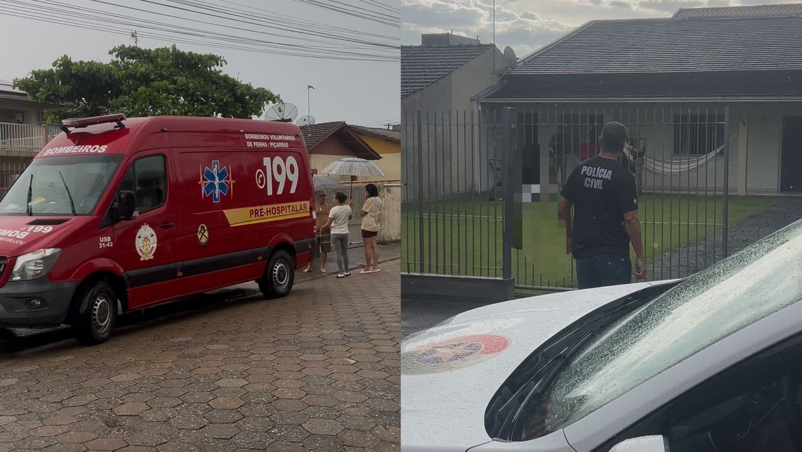 Homem morre cortando grama em casa de veraneio em praia de SC