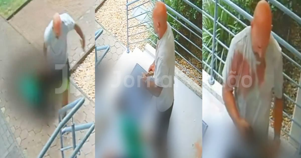 Imagens revelam sequência brutal de tentativa de feminicídio em Blumenau: “arrastada, enforcada e espancada”