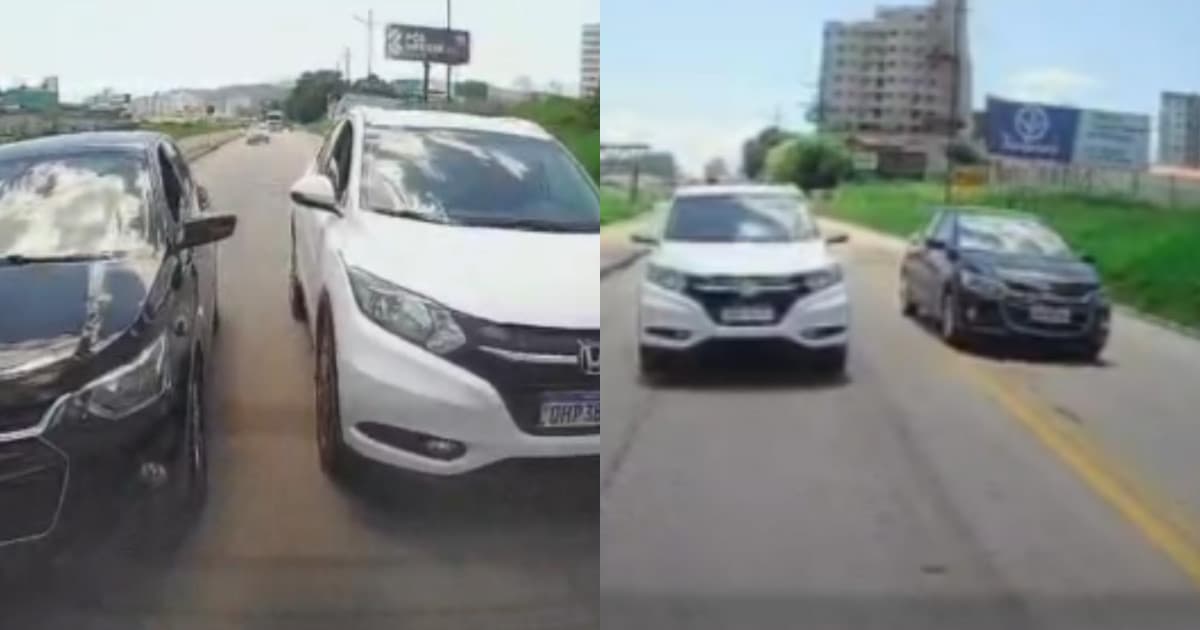 “Briga de ego”: câmera flagra provocação entre motoristas em via movimentada de Brusque