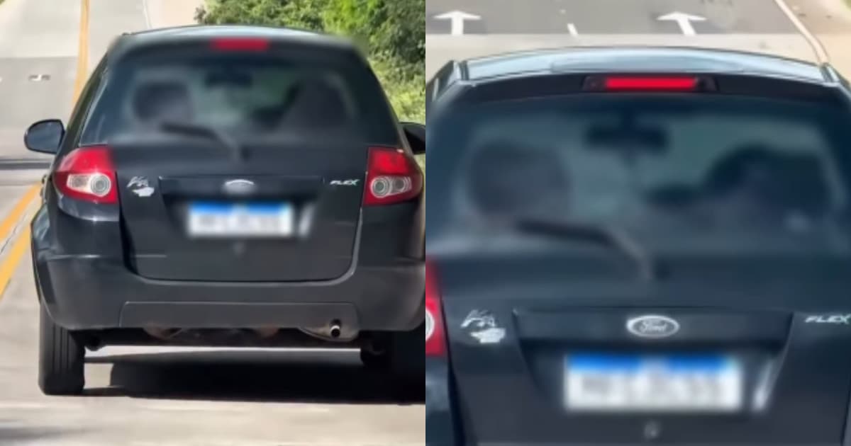 “Zigue-zague suspeito”: casal chama atenção por condução “animada” em rodovia de SC