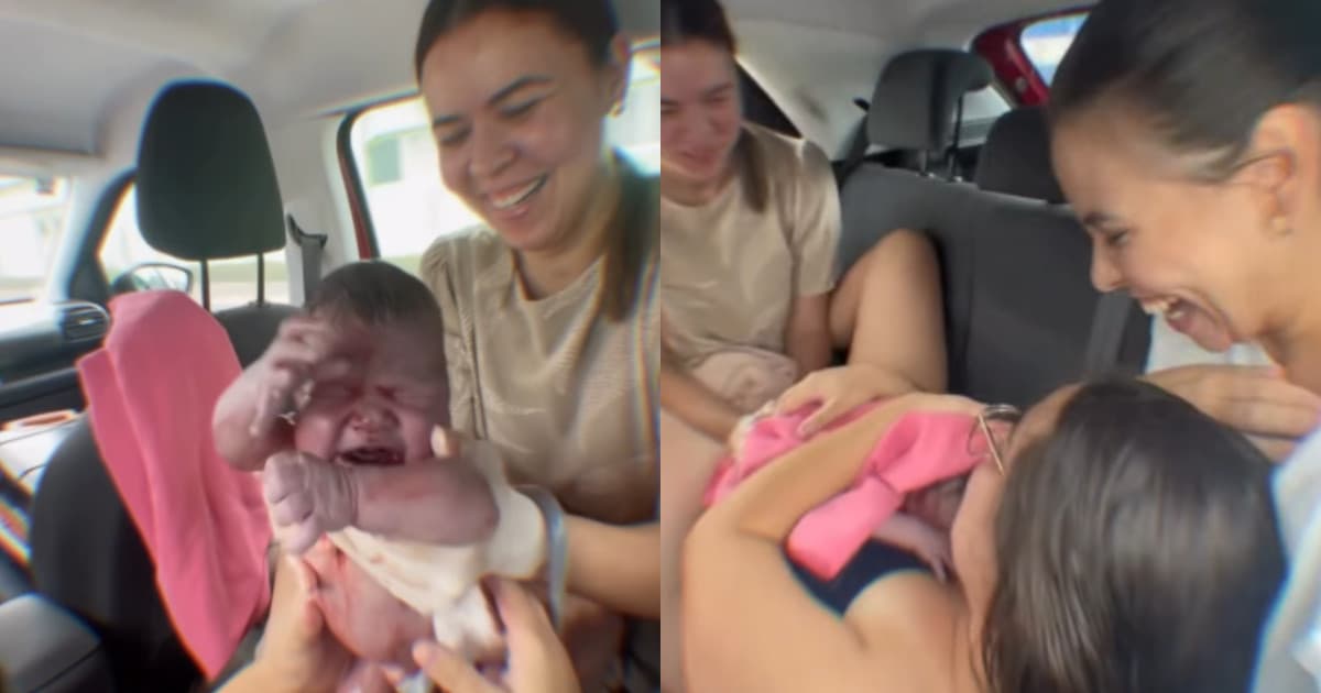 “Meu momento mamãe”: bebê vem ao mundo dentro de carro a caminho do hospital em SC