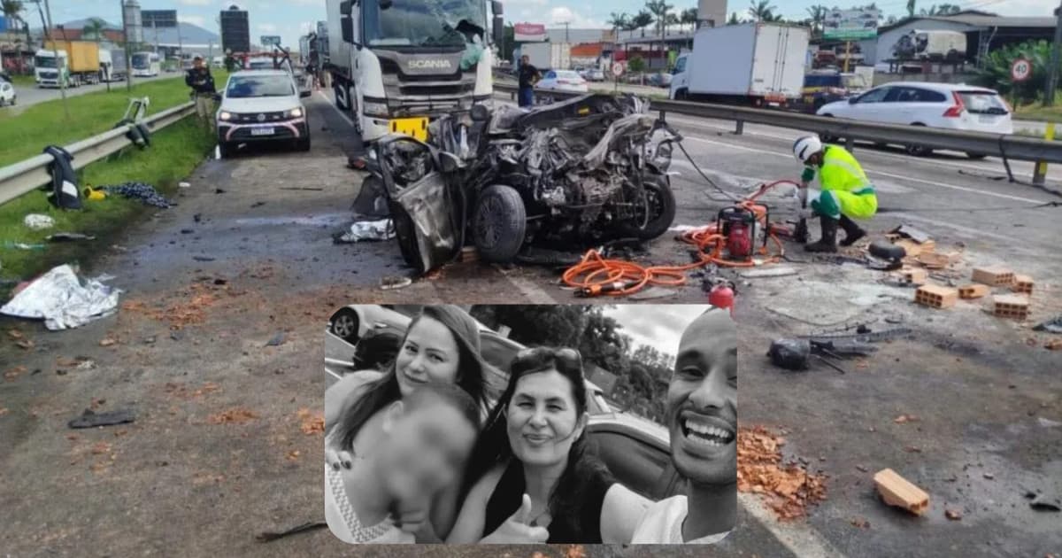 “Força pra recomeçar”: criança de 10 anos que perdeu pai, mãe e avó em Itajaí deve receber alta