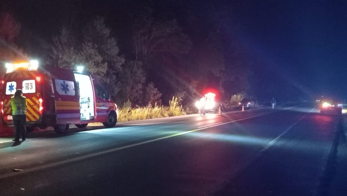 Motorista foge após colisão e deixa motociclista morto na BR-280 em Mafra