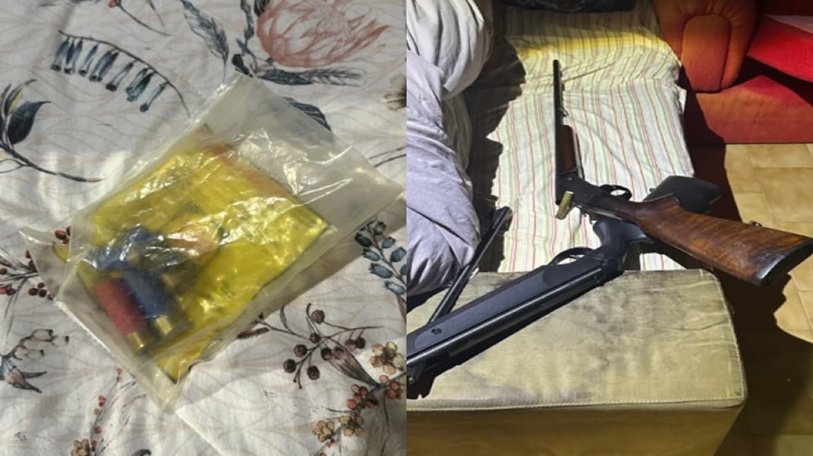 Motorista de 77 anos se envolve em acidente, saca rifle com luneta e atira policiais em Indaial