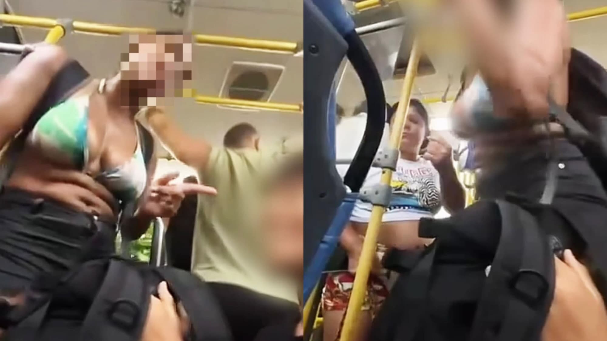 “Tira a bunda da minha cara”: pedido em ônibus em Florianópolis termina em confusão