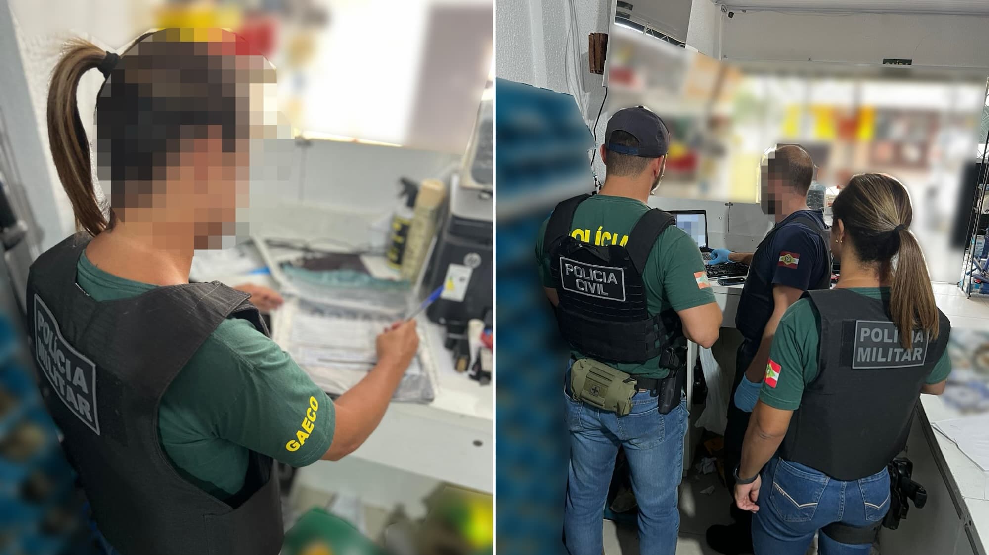 Flagrante horrendo: polícia encontra arquivos de abuso infantil e prende investigado em Itajaí