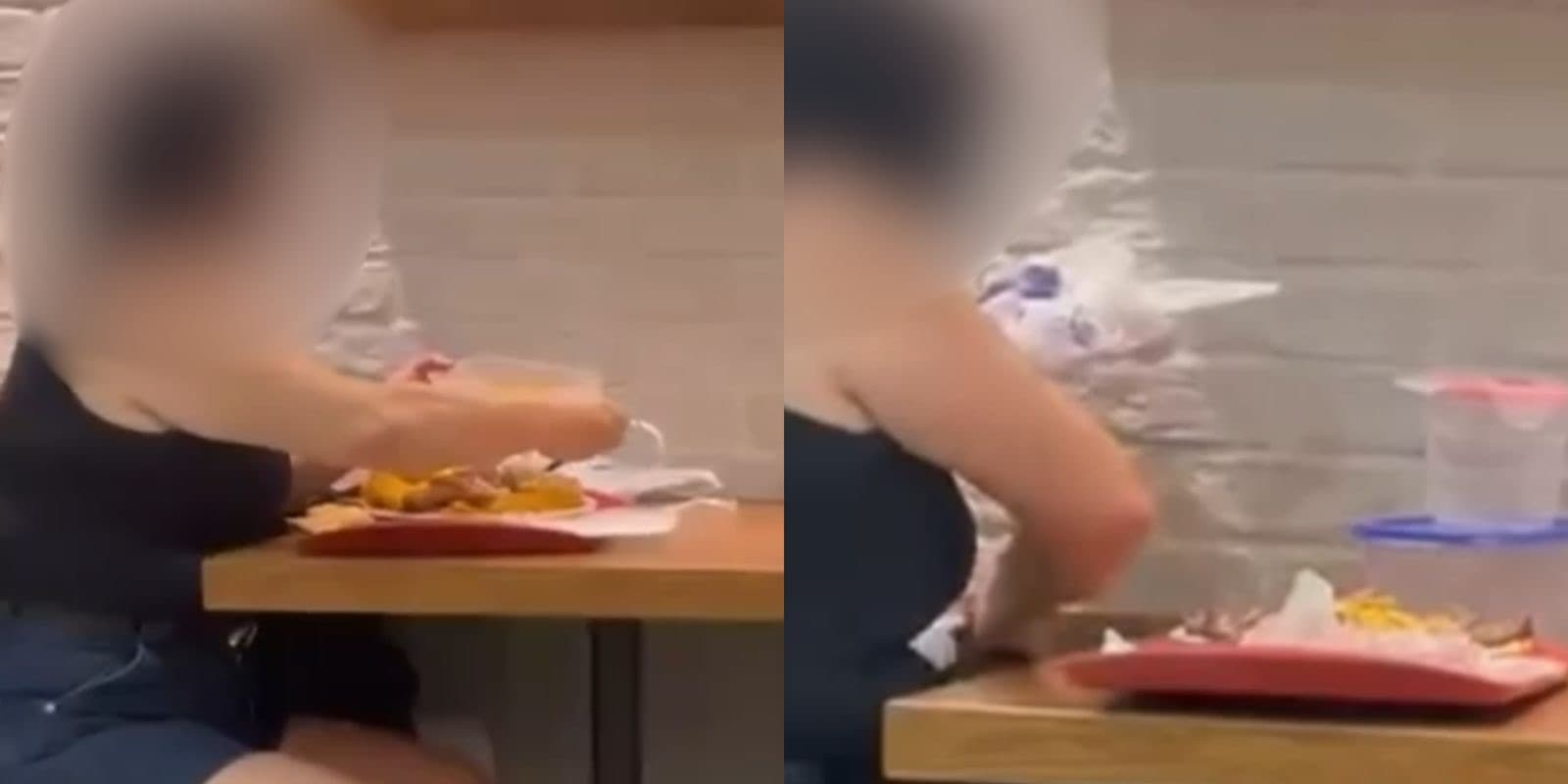 “Pra comer mais tarde”: mulher aproveita buffet livre e enche marmitas em Florianópolis