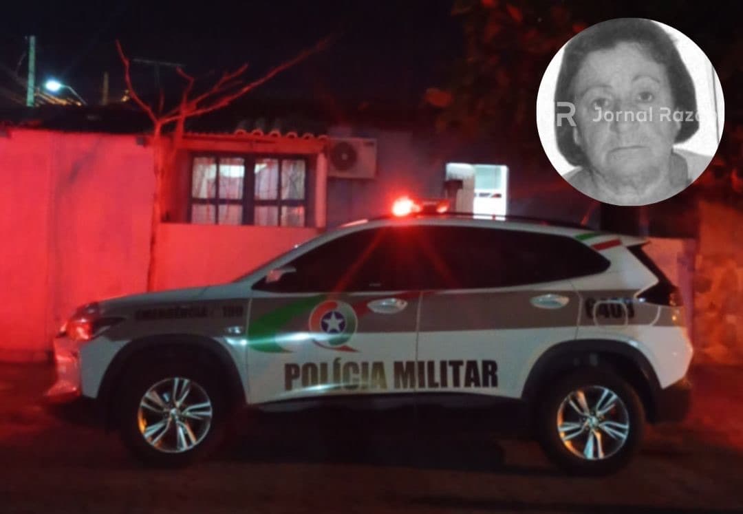 Idosa pode ter sido morta em Tijucas após cobrar dívida de fogão que vendeu ao vizinho