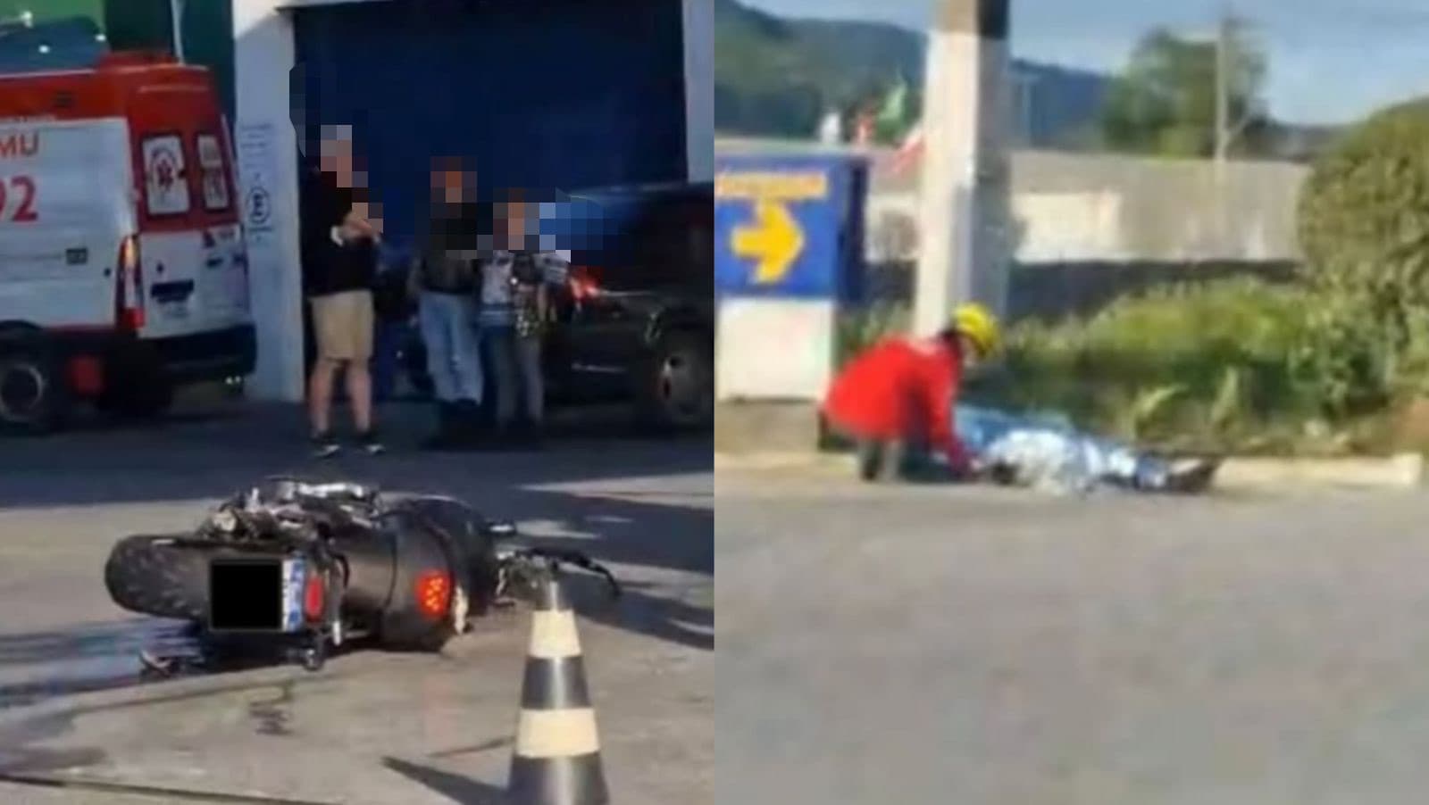 Acidente grave na BR-280 deixa dois mortos e uma mulher gravemente ferida