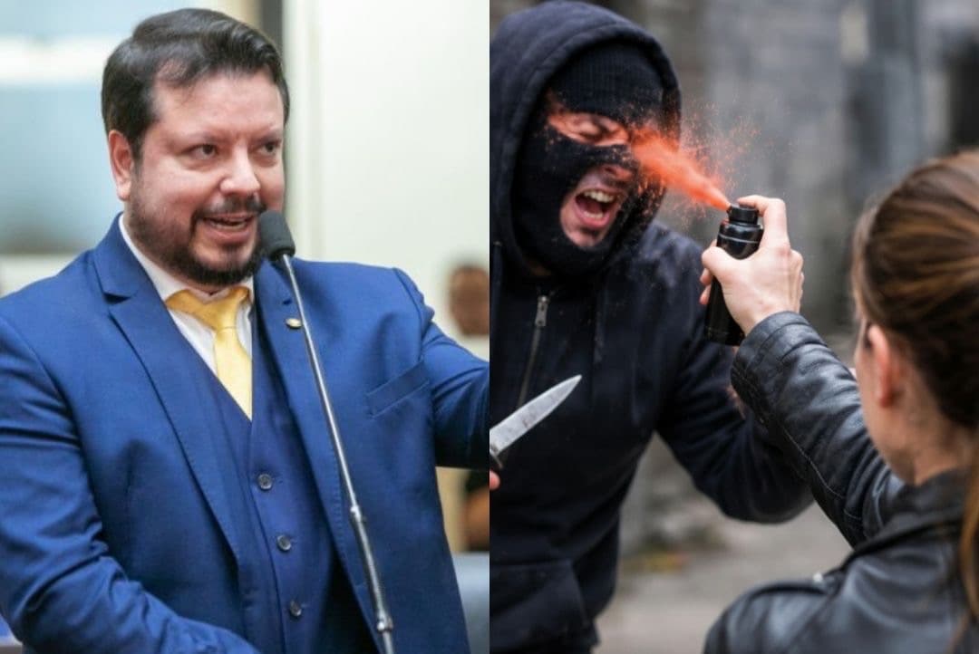“Já que o Lula proibiu armas!”: deputado de SC quer distribuir spray de pimenta para mulheres