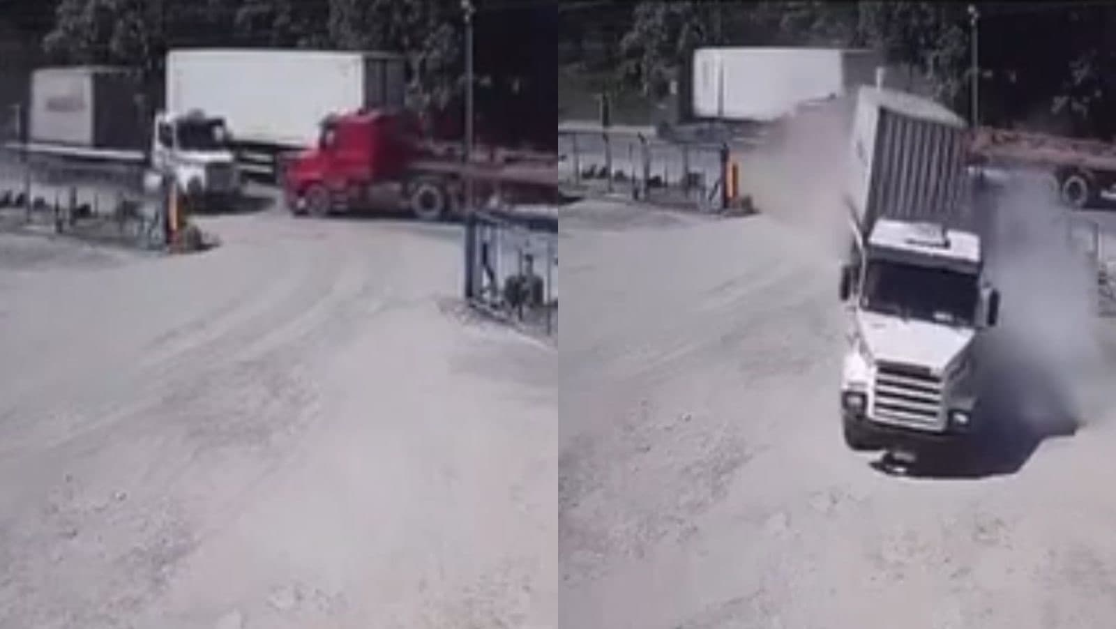 “Boleia”: Caminhoneiro evita tragédia com reação de segundos em SC
