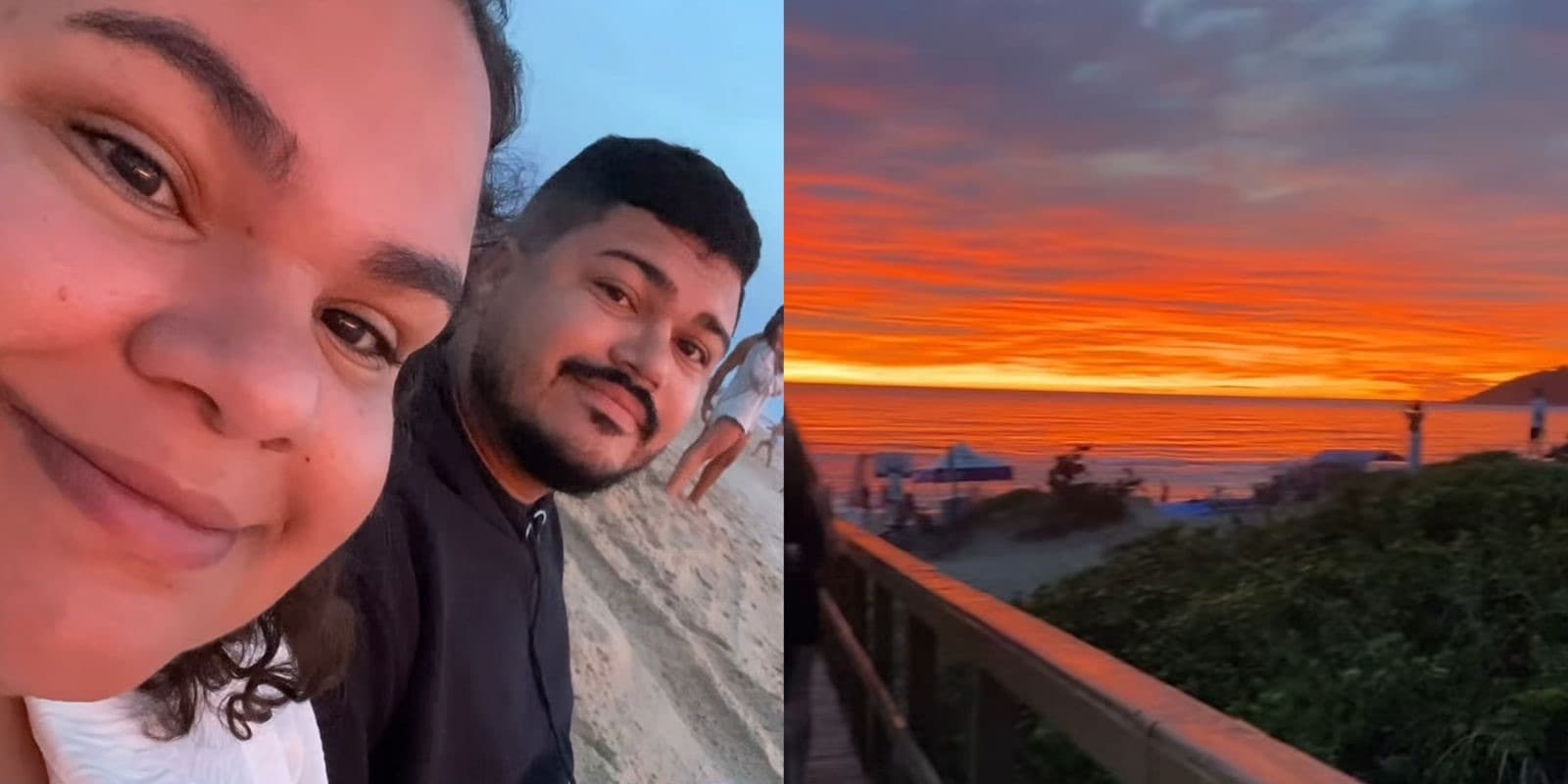 Casal comemora quatro anos de namoro de forma emocionante em Florianópolis: “meu Deus”​​​​​​​​​​​​​​​​