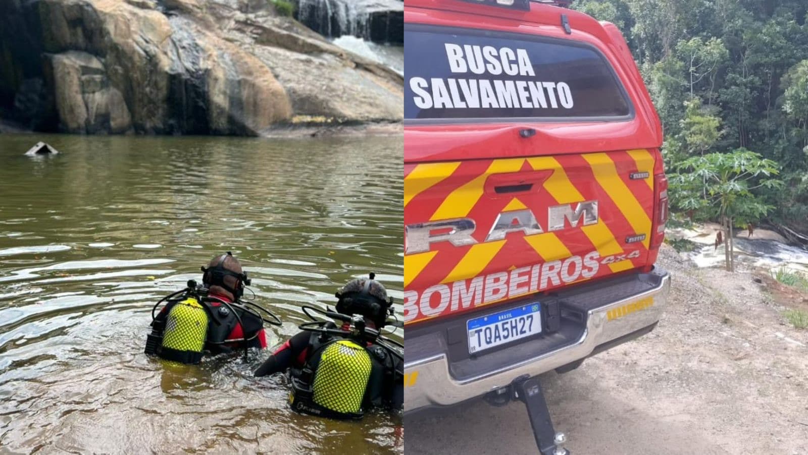Jovem desaparece após cair em rio e é encontrado sem vida na Grande Florianópolis