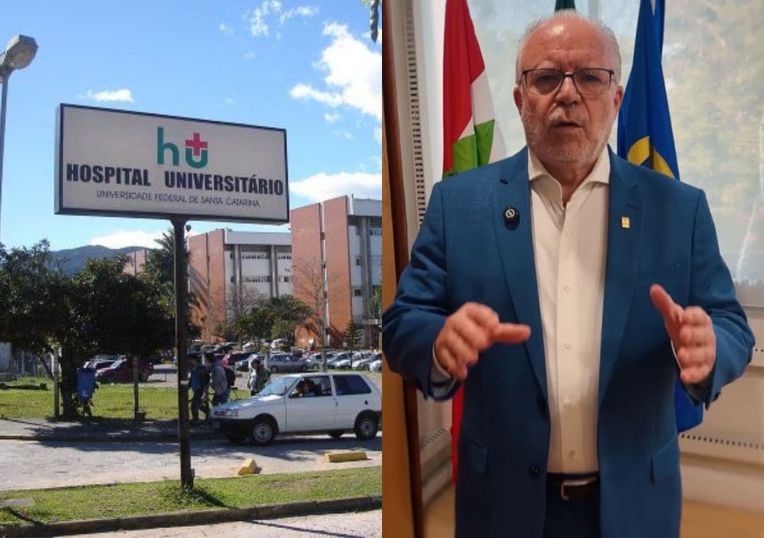 Omissão do reitor pode forçar Hospital da UFSC em Florianópolis a interromper atividades
