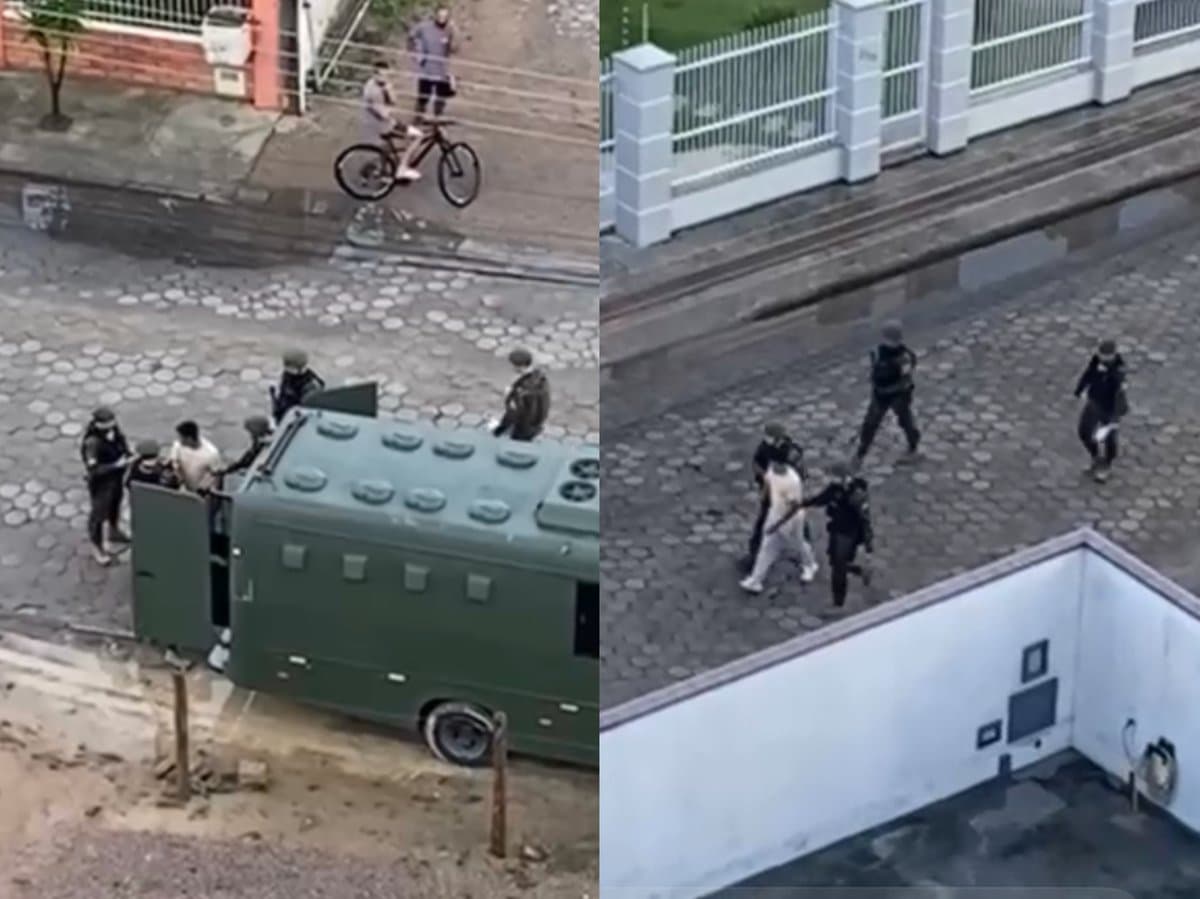 Exclusivo: Exército monta operação e prende desertor em Tijucas, na Grande Florianópolis