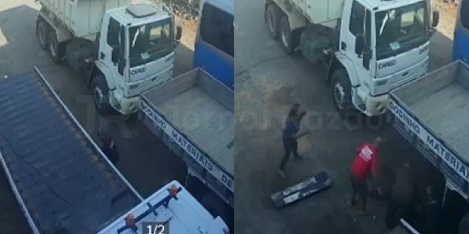 “Não viu ele”: proprietário de oficina é atropelado enquanto consertava caminhão em SC