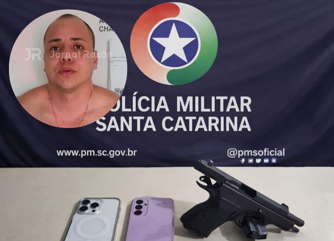 PMSC impede feminicídio e prende homem armado em Itapema: “esperando ela chegar”