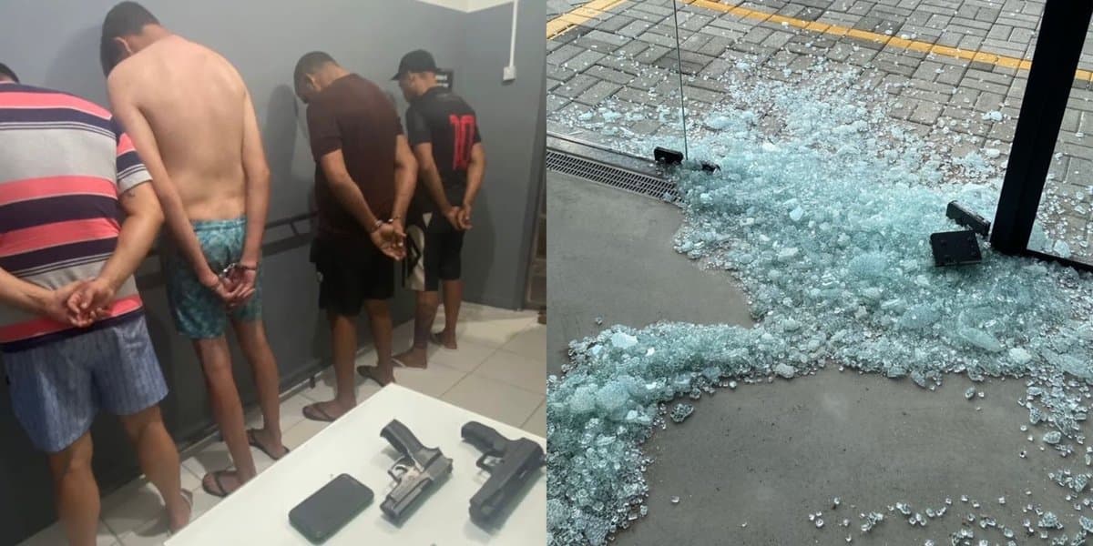 PMSC prende e delegado solta grupo que “por diversão” quebrou vidraças de mais de 20 locais em cidade de SC