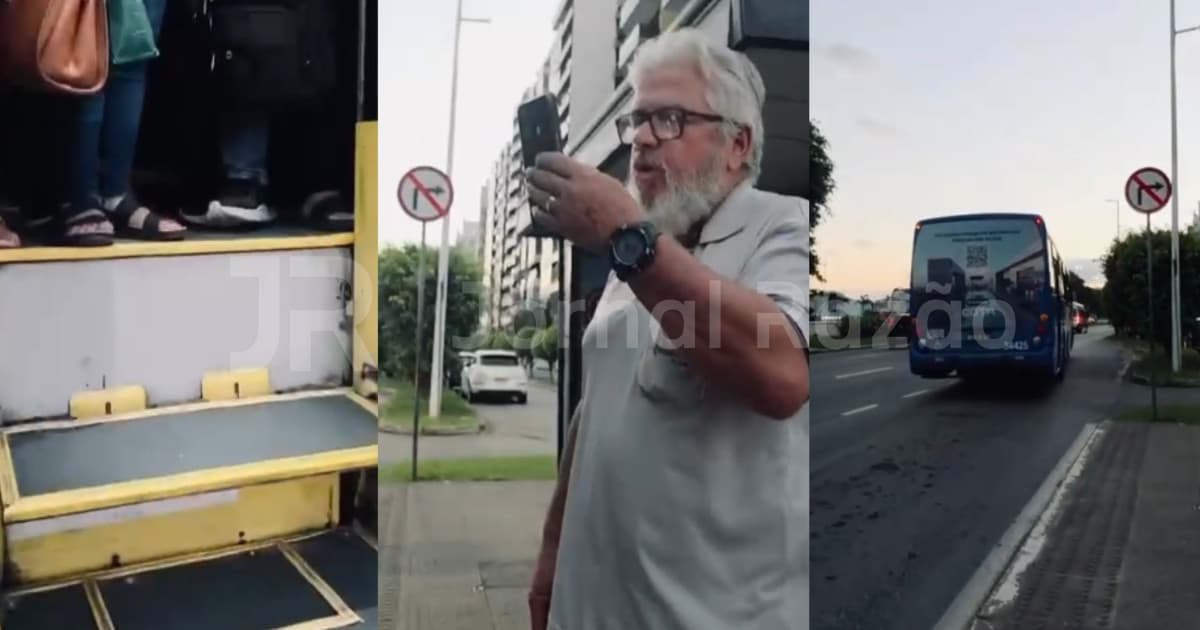 “É meu direito, moço”: cadeirante diz ter sido impedida de embarcar em ônibus em Florianópolis