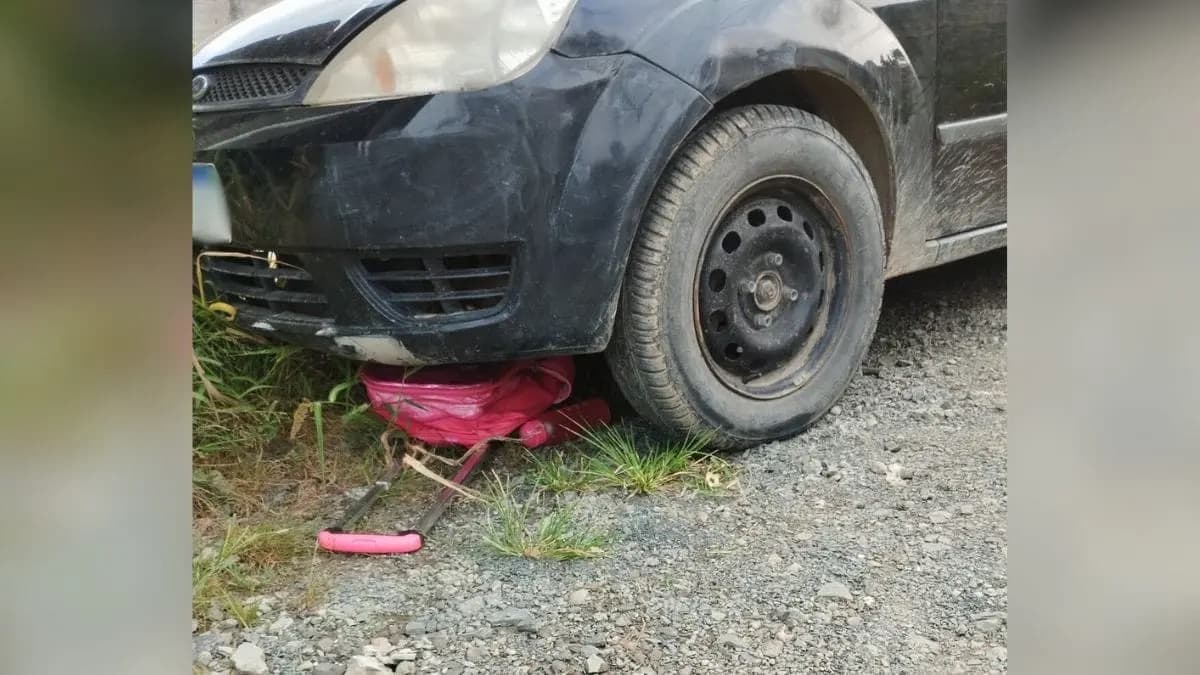 Menina de 11 anos é atropelada pela própria mãe em SC