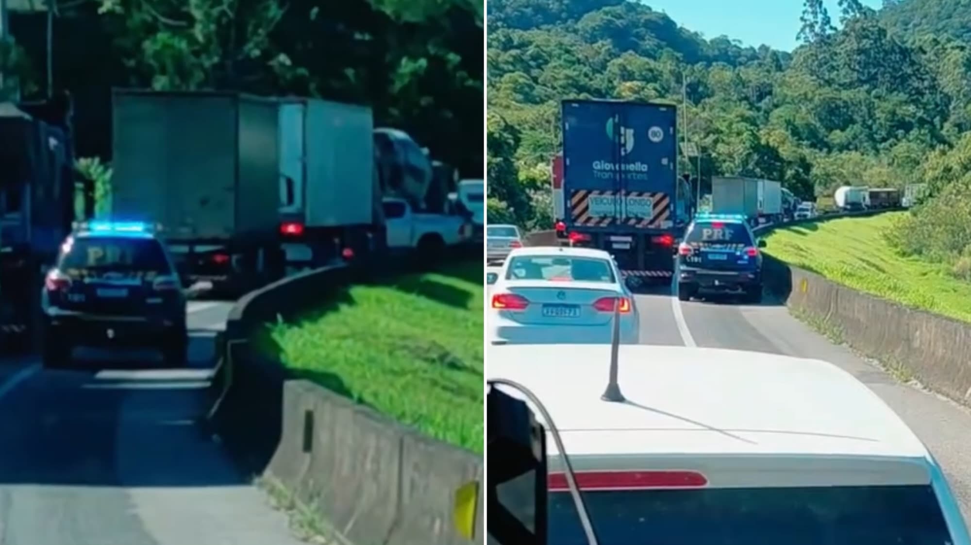 Motorista tenta “driblar” trânsito no Morro do Boi e acaba flagrado pela PRF: “deu ruim”
