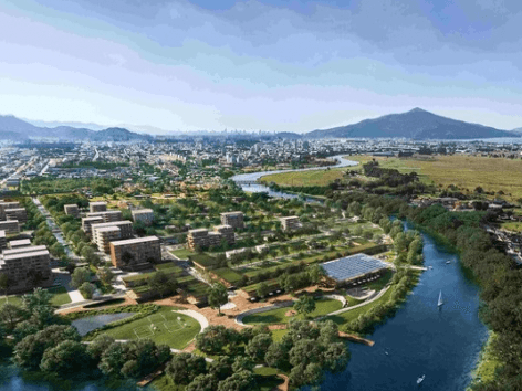 Marina, parque linear à beira do rio e acesso ao mar: conheça o bairro que está transformando Tijucas