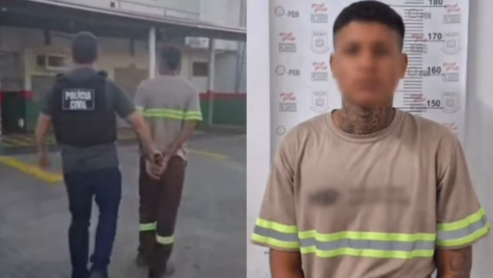 Foragido por homicídio qualificado em Alagoas é capturado, em Itajaí
