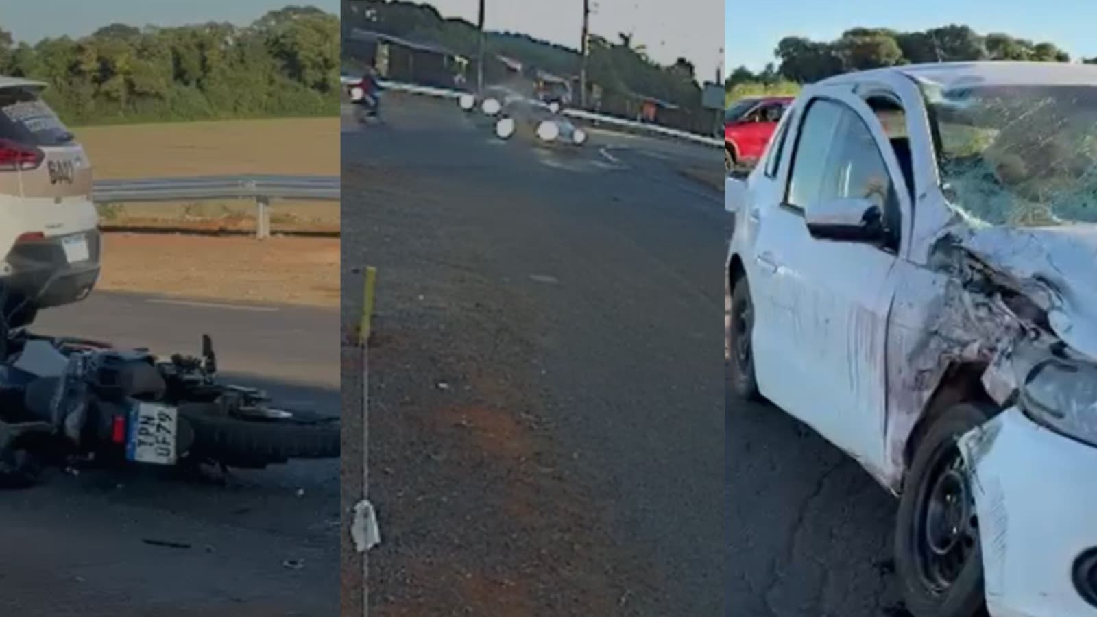 “Saiu para trabalhar e não voltou”: motociclista morre após ser atingido por carro em Chapecó; VÍDEO