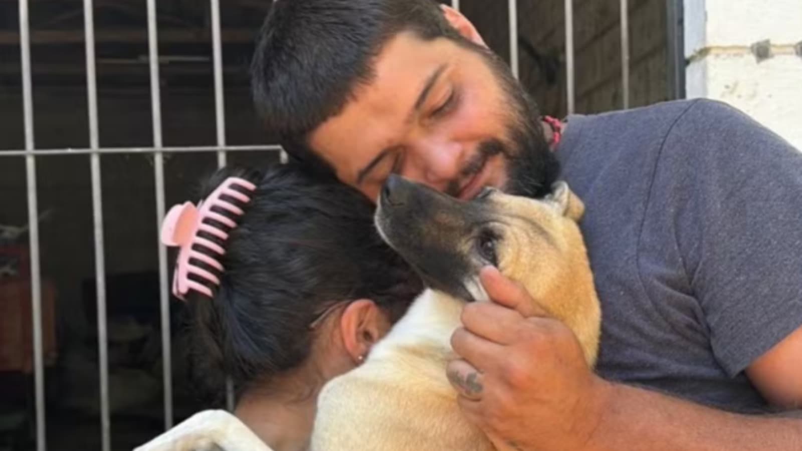 “Chamaram o nome e ele saiu correndo”: cachorro desaparecido há 4 meses é reencontrado em mutirão em SC