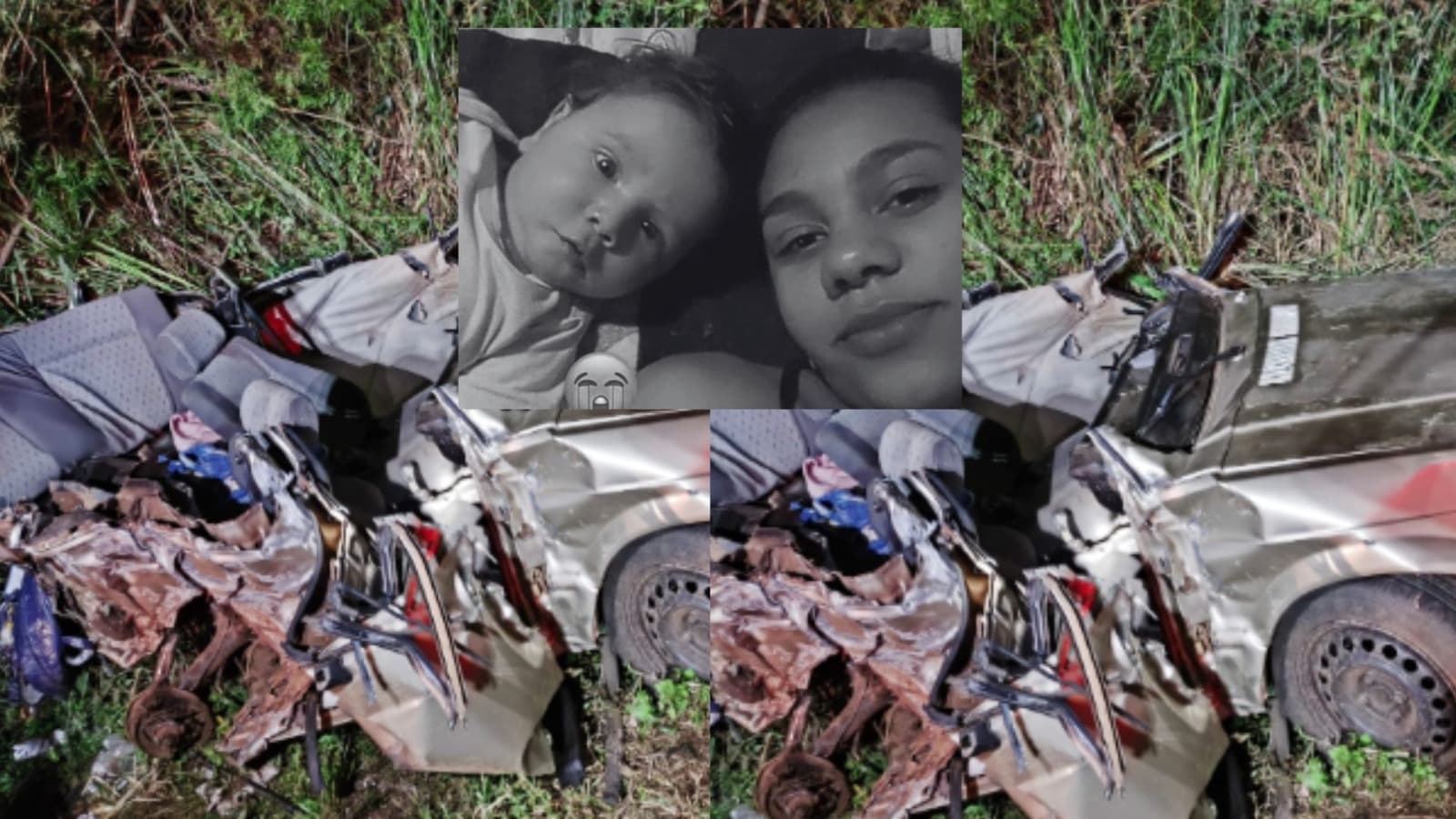 Mãe e bebê que morreram em colisão frontal em SC são identificados