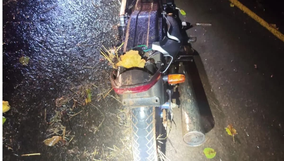 Motociclista morre e garupa fica gravemente ferido após colisão no Oeste de SC