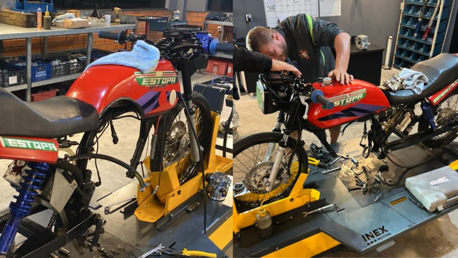 Operação mira rachas ilegais e apreende motos e peças na Grande Florianópolis
