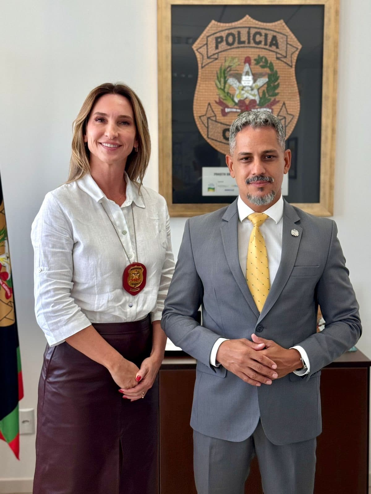 Jorginho Mello nomeia nova delegada-geral adjunta da Polícia Civil de SC