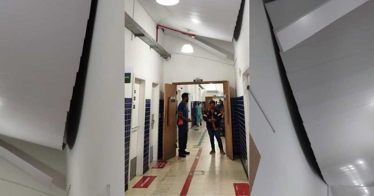 Temporal destrói forro e interdita salas da UPA 24h de Itajaí; UTI móvel é acionada