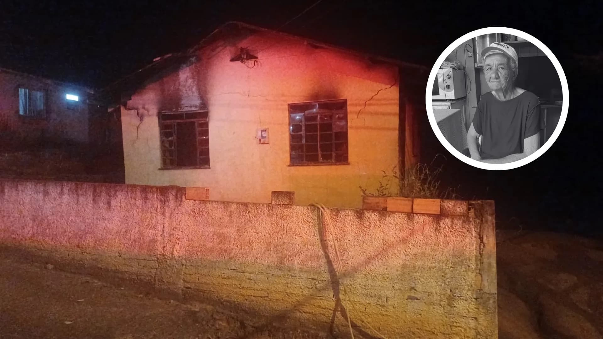 Mulher de 73 anos morre em incêndio que destrói casa em Trombudo Central