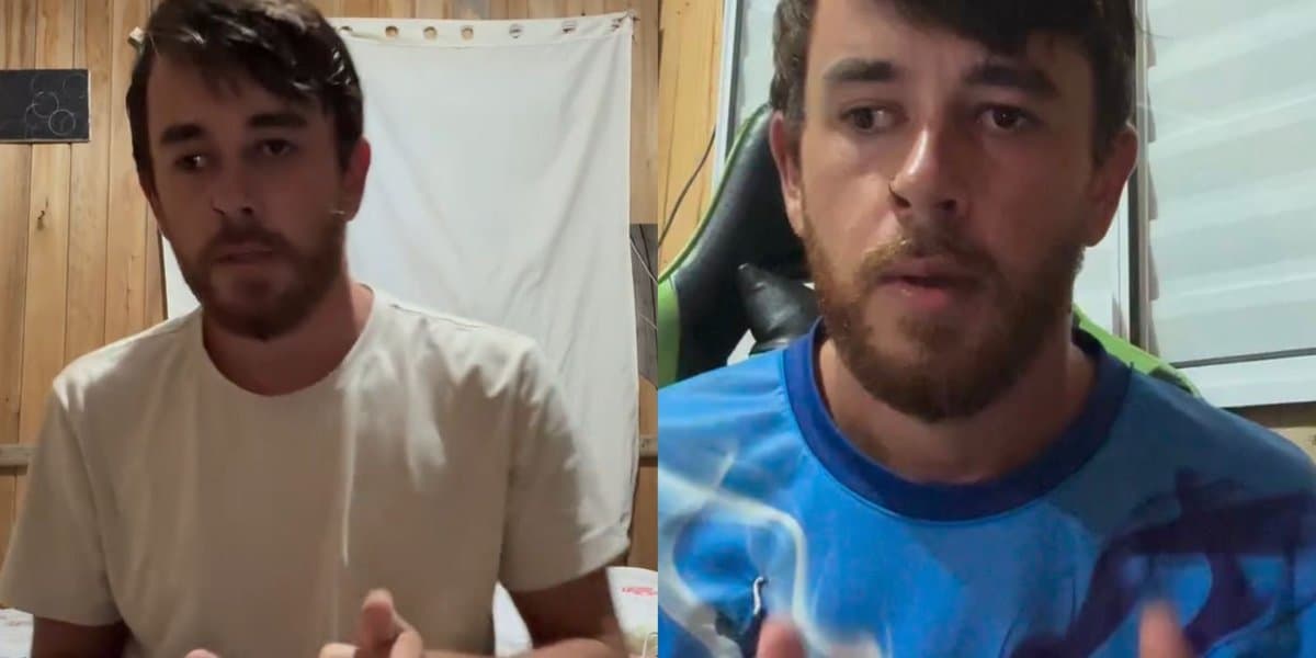 Jovem catarinense documenta tentativa de largar a maconha e recai no sexto dia: “não é fácil rapaziada”