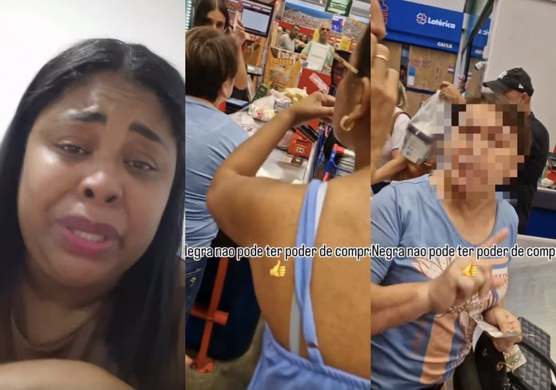 Mulher diz ter sofrido racismo no caixa de mercado em SC: “acham que preto não tem dinheiro”