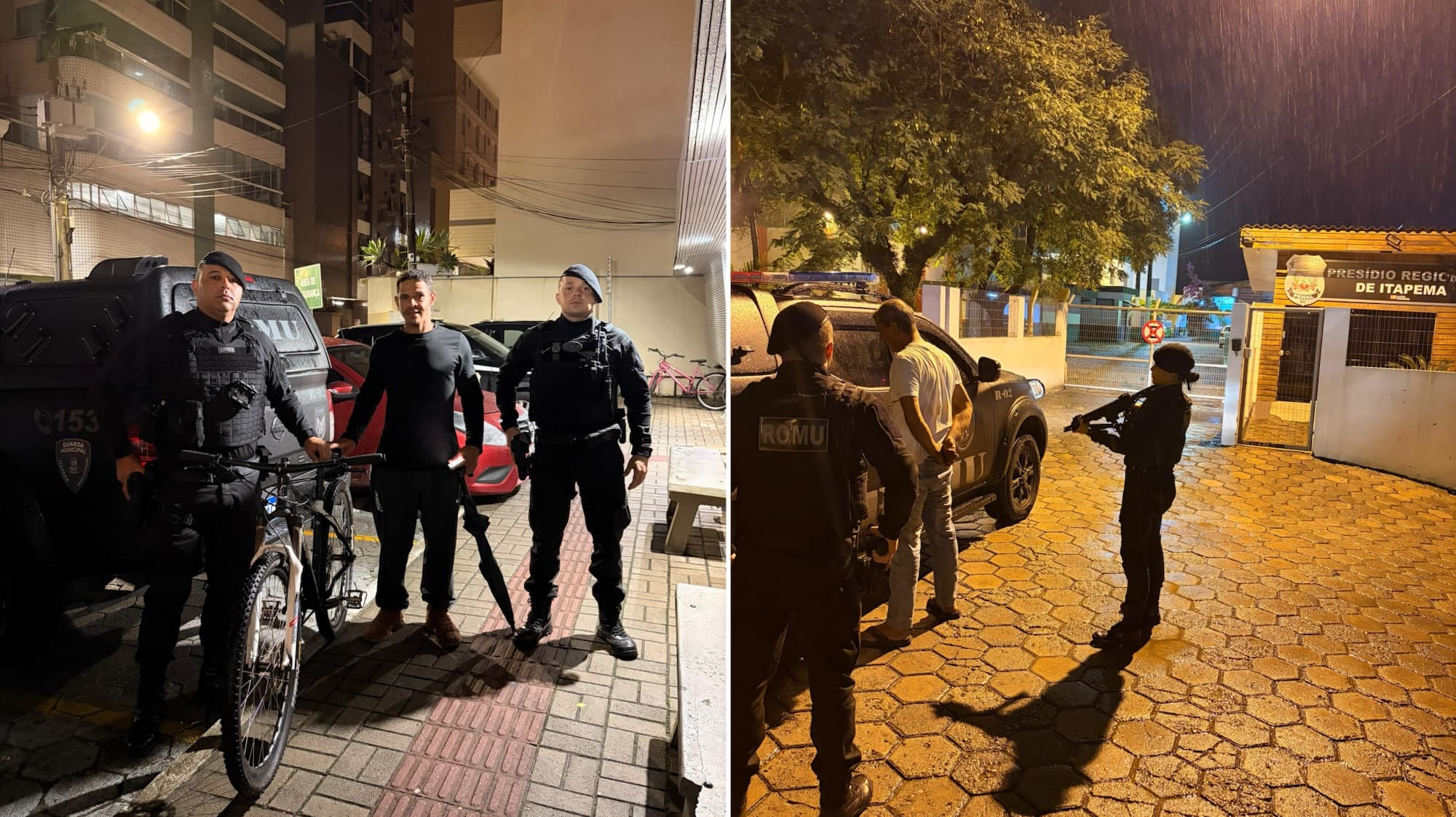 Foragido por roubo é preso e bicicleta furtada é recuperada em Itapema