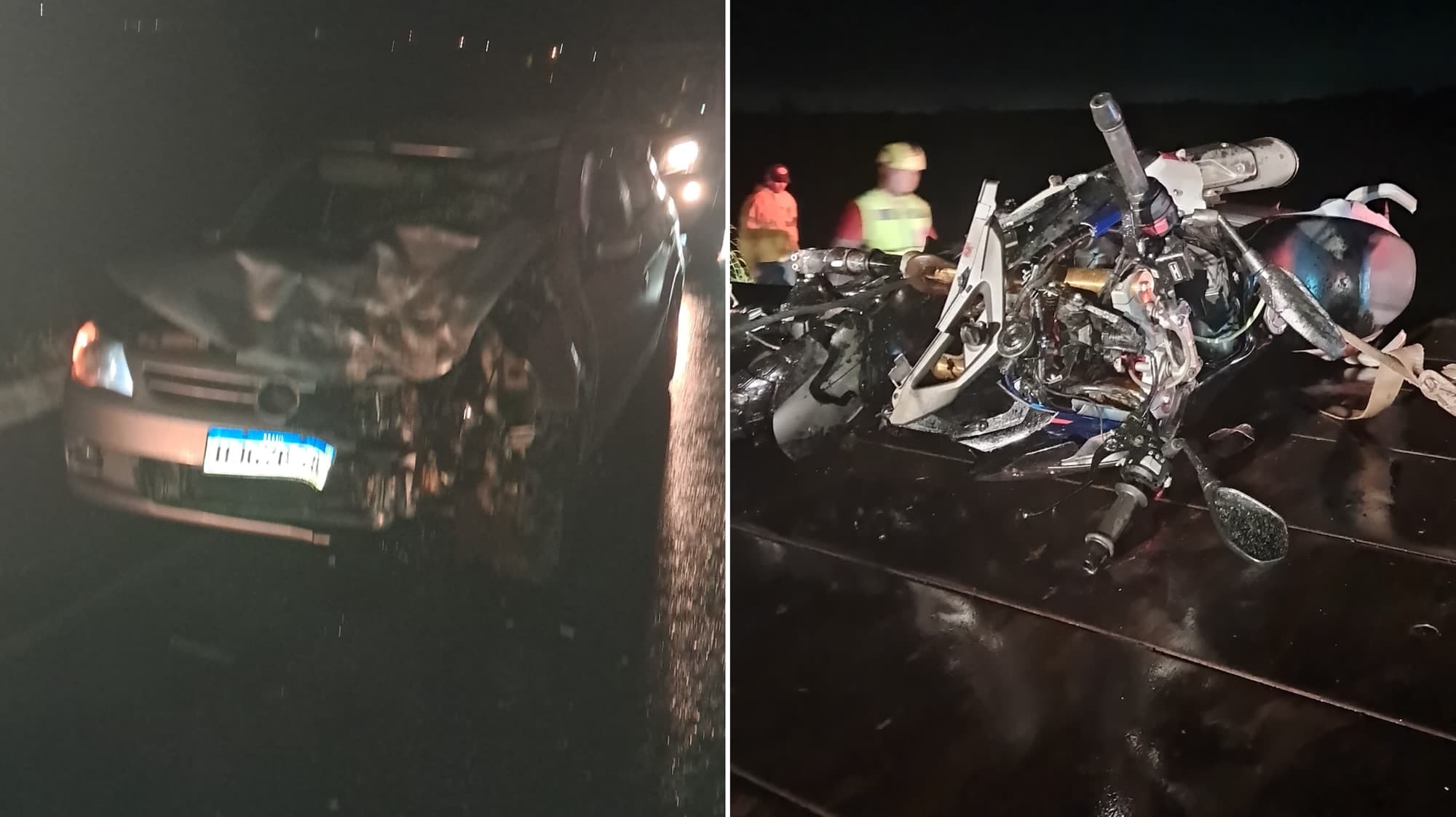 “Sobreviveu por milagre”: Motociclista fica em estado grave com fratura exposta e traumatismo craniano