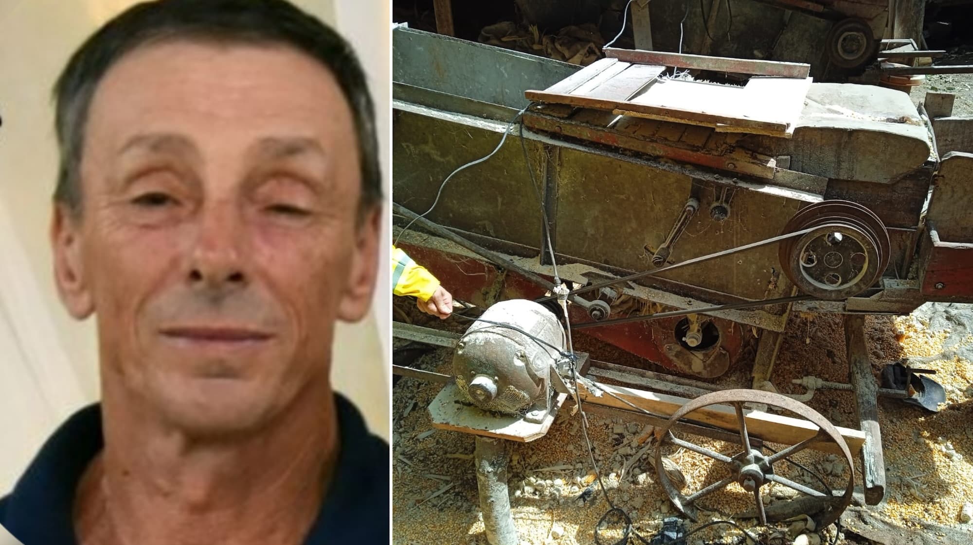 Homem morre eletrocutado por trilhadeira com fio desencapado em Ipira