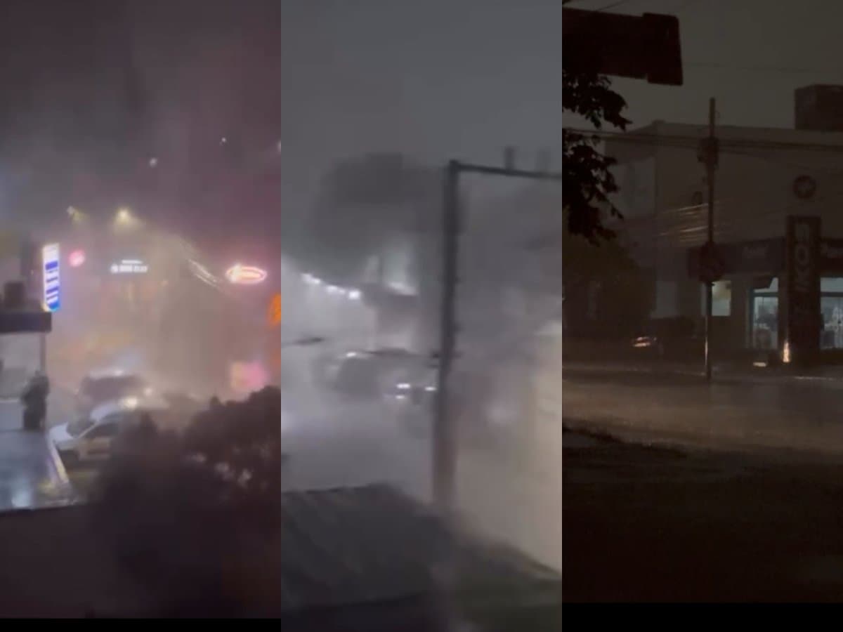 Florianópolis e Itajaí no escuro: temporal atinge SC e deixa mais de 100 mil residências sem luz