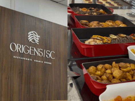 “Eles aprendem na sala de aula e aqui encaram a realidade”: alunos do Senac assumem restaurante na Alesc